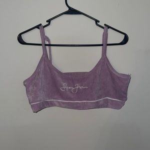 Purple Sean John Terry Cloth Three Piece Set